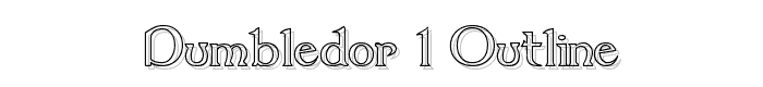 Dumbledor 1 Outline font